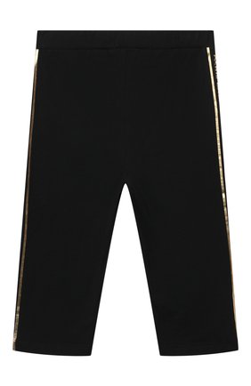 Детские хлопковые леггинсы BALMAIN золотого цвета по цене 19950 руб., арт. 6O6179 | Фото 2 Детские хлопковые леггинсы BALMAIN золотого цвета, арт. 6O6179 | Фото 2