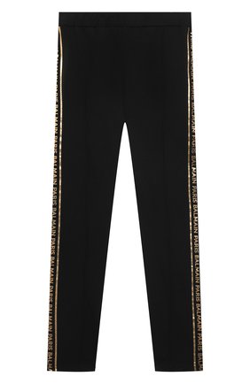 Детские хлопковые леггинсы BALMAIN золотого цвета по цене 21750 руб., арт. 6O6150 | Фото 1 Детские хлопковые леггинсы BALMAIN золотого цвета, арт. 6O6150 | Фото 1