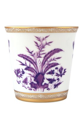 Свеча в стакане prunus BERNARDAUD фиолетового цвета, арт. 1831/3843 | Фото 1 (Ограничения доставки: flammable, fragile-2)