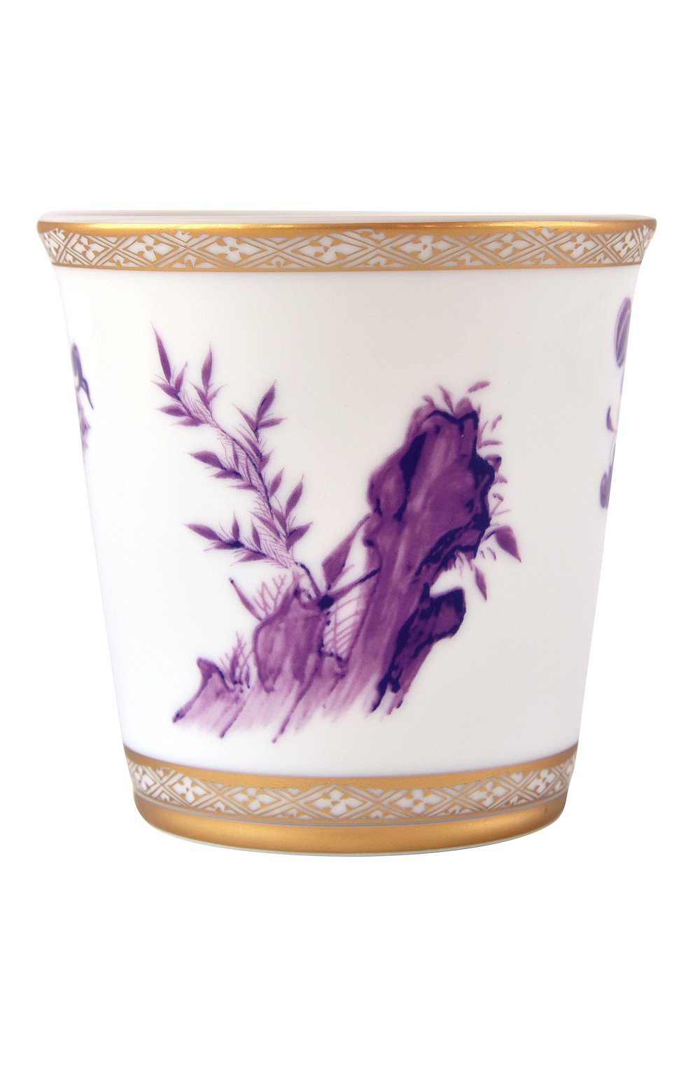 Свеча в стакане prunus BERNARDAUD фиолетового цвета, арт. 1831/3843 | Фото 2 (Интерьер_коллекция: Prunus; Ограничения доставки: fragile-2, flammable)
