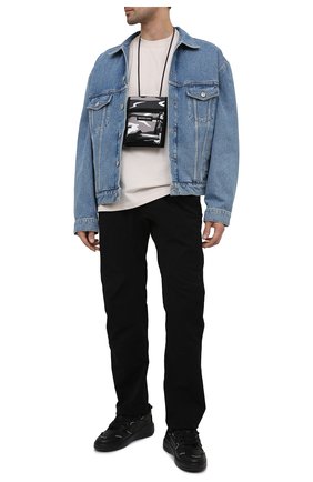 Мужская текстильная сумка explorer BALENCIAGA серого цвета по цене 44350 руб., арт. 532298/2BKM5 | Фото 2 Мужская текстильная сумка explorer BALENCIAGA серого цвета, арт. 532298/2BKM5 | Фото 2 (Ремень/цепочка: На ремешке; Материал: Текстиль; Размер: mini)