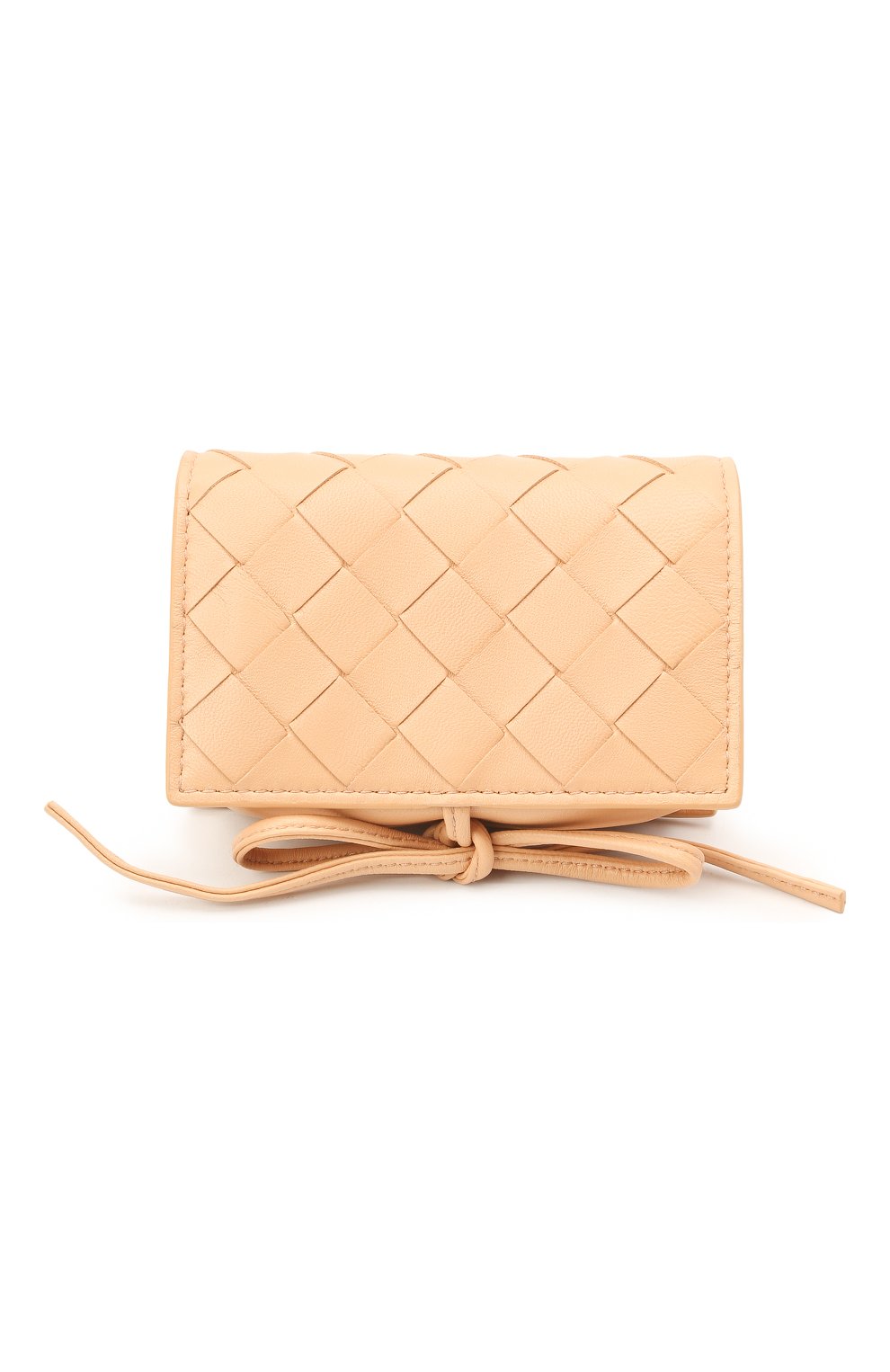 Женская сумка BOTTEGA VENETA бежевого цвета, арт. 630545/VCPP3 | Фото 1 (Сумки-технические: Сумки через плечо; Материал: Натуральная кожа; Региональные ограничения белый список (Axapta Mercury): RU; Размер: mini; Ремень/цепочка: На ремешке)