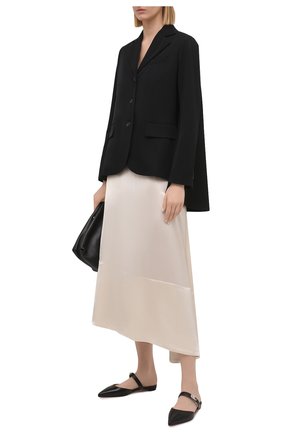Женские кожаные сабо choc lock CHRISTIAN LOUBOUTIN черного цвета по цене 57150 руб., арт. 1211060/CH0C L0CK FLAT | Фото 2 Женские кожаные сабо choc lock CHRISTIAN LOUBOUTIN черного цвета, арт. 1211060/CH0C L0CK FLAT | Фото 2
