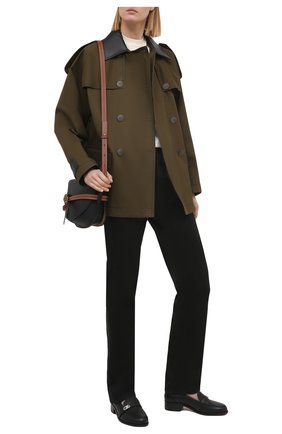 Женские кожаные лоферы lock me mock CHRISTIAN LOUBOUTIN черного цвета по цене 61900 руб., арт. 1210585/L0CK ME M0C FLAT | Фото 2 Женские кожаные лоферы lock me mock CHRISTIAN LOUBOUTIN черного цвета, арт. 1210585/L0CK ME M0C FLAT | Фото 2