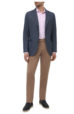 Мужская хлопковая рубашка RALPH LAUREN розового цвета по цене 44100 руб., арт. 790833820 | Фото 2 Мужская хлопковая рубашка RALPH LAUREN розового цвета, арт. 790833820 | Фото 2 (Материал внешний: Хлопок; Длина (для топов): Стандартные; Случай: Повседневный; Принт: Полоска; Стили: Кэжуэл; Рукава: Длинные; Воротник: Акула; Манжеты: На пуговицах; Региональные ограничения белый список (Axapta Mercury): RU)