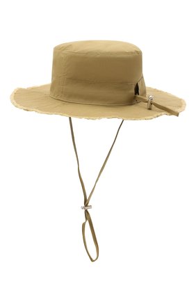 Мужская хлопковая панама le bob artichaut JACQUEMUS зеленого цвета по цене 10350 руб., арт. 211AC01/504550 | Фото 2 Мужская хлопковая панама le bob artichaut JACQUEMUS зеленого цвета, арт. 211AC01/504550 | Фото 2