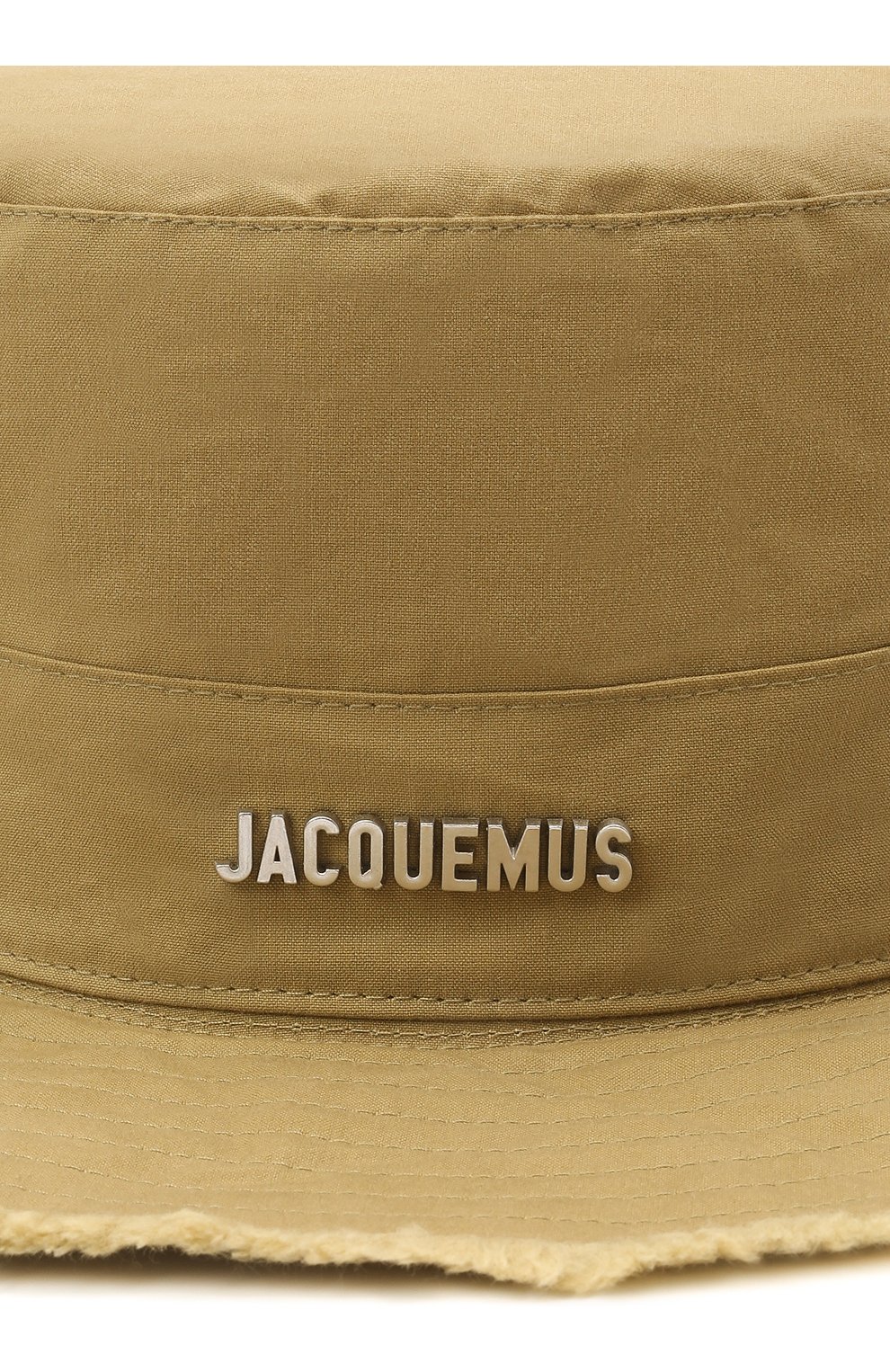 Мужская хлопковая панама le bob artichaut JACQUEMUS зеленого цвета по цене 10350 руб., арт. 211AC01/504550 | Фото 3 Мужская хлопковая панама le bob artichaut JACQUEMUS зеленого цвета, арт. 211AC01/504550 | Фото 3