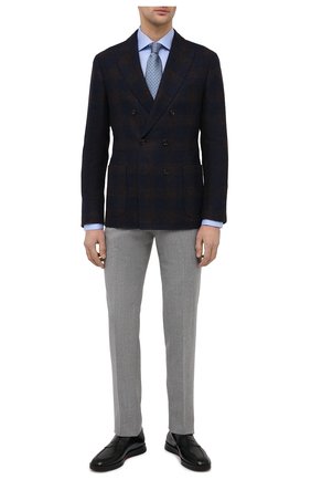 Мужские кожаные пенни-лоферы SANTONI черного цвета по цене 46150 руб., арт. MGMB17603NEAEPWEN01 | Фото 2 Мужские кожаные пенни-лоферы SANTONI черного цвета, арт. MGMB17603NEAEPWEN01 | Фото 2 (Материал внутренний: Натуральная кожа; Стили: Классический)