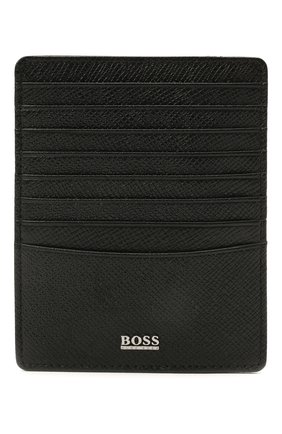 Мужской кожаный футляр для кредитных карт BOSS черного цвета по цене 16500 руб., арт. 50445858 | Фото 1 Мужской кожаный футляр для кредитных карт BOSS черного цвета, арт. 50445858 | Фото 1