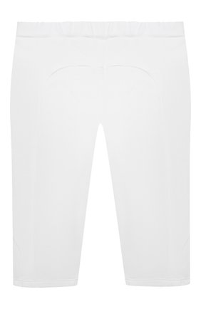 Детские хлопковые брюки BALMAIN белого цвета по цене 22750 руб., арт. 6O6830 | Фото 2 Детские хлопковые брюки BALMAIN белого цвета, арт. 6O6830 | Фото 2 (Материал внешний: Хлопок; Ростовка одежда: 12 мес | 80 см, 18 мес | 86 см, 24 мес | 92 см, 36 мес | 98 см)