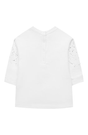 Женский хлопковое платье BALMAIN белого цвета по цене 53650 руб., арт. 6O1820 | Фото 2 Женский хлопковое платье BALMAIN белого цвета, арт. 6O1820 | Фото 2 (Материал внешний: Хлопок; Рукава: Длинные; Региональные ограничения белый список (Axapta Mercury): RU; Ростовка одежда: 12 мес | 80 см, 18 мес | 86 см, 9 мес | 74 см, 36 мес | 98 см, 24 мес | 92 см)