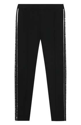 Детские хлопковые леггинсы BALMAIN серого цвета по цене 22750 руб., арт. 6O6150 | Фото 1 Детские хлопковые леггинсы BALMAIN серого цвета, арт. 6O6150 | Фото 1