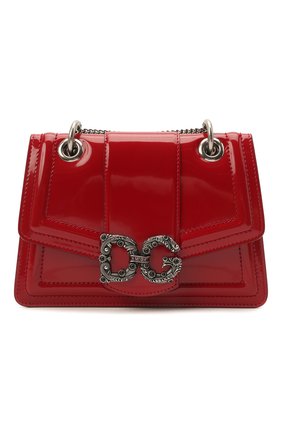 Женская сумка dg amore DOLCE & GABBANA красного цвета по цене 163000 руб., арт. BB6676/A1037 | Фото 1 Женская сумка dg amore DOLCE & GABBANA красного цвета, арт. BB6676/A1037 | Фото 1