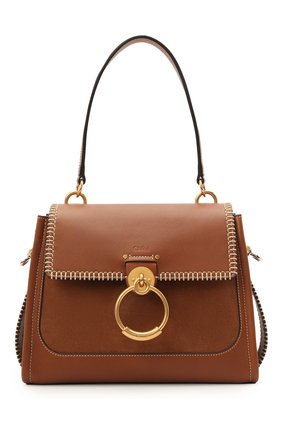 Женская сумка tess day small CHLOÉ коричневого цвета по цене 176500 руб., арт. CHC21SS142D98 | Фото 1 Женская сумка tess day small CHLOÉ коричневого цвета, арт. CHC21SS142D98 | Фото 1