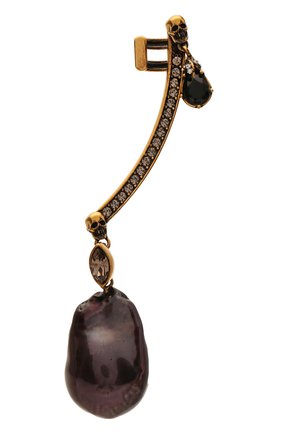 Женские моносерьга ALEXANDER MCQUEEN золотого цвета по цене 51700 руб., арт. 650464/I1211 | Фото 1 Женские моносерьга ALEXANDER MCQUEEN золотого цвета, арт. 650464/I1211 | Фото 1