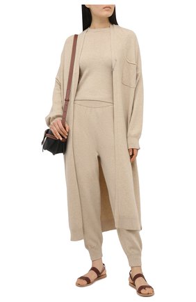 Женский кашемировый кардиган EXTREME CASHMERE бежевого цвета по цене 69950 руб., арт. 061/K0T0 | Фото 2 Женский кашемировый кардиган EXTREME CASHMERE бежевого цвета, арт. 061/K0T0 | Фото 2