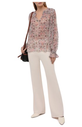 Женская блузка ZADIG&VOLTAIRE светло-бежевого цвета по цене 23800 руб., арт. SKCE3201F | Фото 2 Женская блузка ZADIG&VOLTAIRE светло-бежевого цвета, арт. SKCE3201F | Фото 2