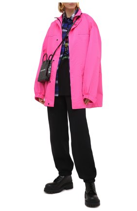 Женская парка BALENCIAGA розового цвета по цене 222000 руб., арт. 647646/TYD33 | Фото 2 Женская парка BALENCIAGA розового цвета, арт. 647646/TYD33 | Фото 2