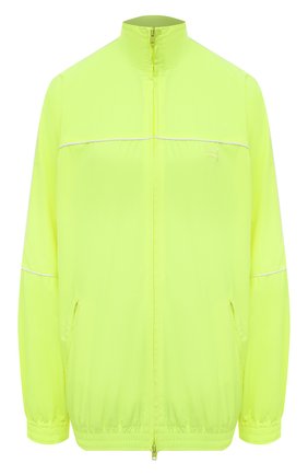 Женская куртка BALENCIAGA светло-зеленого цвета, арт. 643053/TJ0C1 | Фото 1 (Материал подклада: Синтетический материал; Рукава: Длинные; Материал внешний: Синтетический материал; Длина (верхняя одежда): До середины бедра; Кросс-КТ: Куртка, Ветровка; Стили: Спорт-шик; Региональные ограничения белый список (Axapta Mercury): RU)