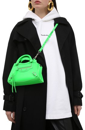 Женская сумка neo classic mini BALENCIAGA зеленого цвета по цене 150000 руб., арт. 638524/15Y4Y | Фото 2 Женская сумка neo classic mini BALENCIAGA зеленого цвета, арт. 638524/15Y4Y | Фото 2