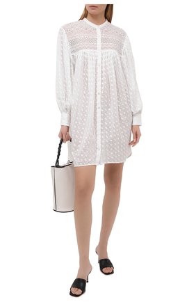 Женское хлопковое платье ISABEL MARANT ETOILE белого цвета по цене 48700 руб., арт. R01928-21P032E/TILALIA | Фото 2 Женское хлопковое платье ISABEL MARANT ETOILE белого цвета, арт. R01928-21P032E/TILALIA | Фото 2