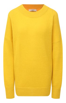 Женский шерстяной пуловер ISABEL MARANT ETOILE желтого цвета по цене 39400 руб., арт. PU0871-21P061E/GAE | Фото 1 Женский шерстяной пуловер ISABEL MARANT ETOILE желтого цвета, арт. PU0871-21P061E/GAE | Фото 1