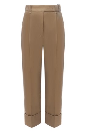 Женские хлопковые брюки ACNE STUDIOS темно-бежевого цвета по цене 37750 руб., арт. AK0356 | Фото 1 Женские хлопковые брюки ACNE STUDIOS темно-бежевого цвета, арт. AK0356 | Фото 1