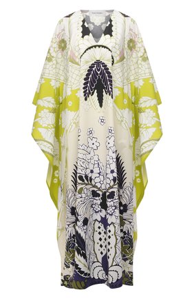 Женское хлопковое платье VALENTINO разноцветного цвета по цене 244500 руб., арт. VB3VDBS167S | Фото 1 Женское хлопковое платье VALENTINO разноцветного цвета, арт. VB3VDBS167S | Фото 1