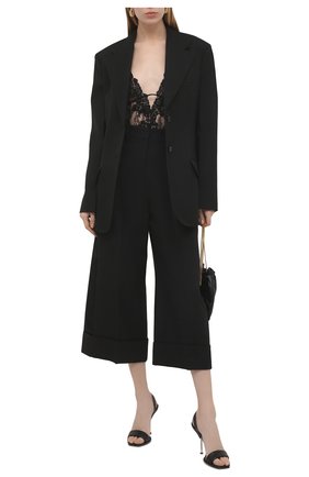 Женское боди SAINT LAURENT черного цвета по цене 157500 руб., арт. 647962/Y418T | Фото 2 Женское боди SAINT LAURENT черного цвета, арт. 647962/Y418T | Фото 2