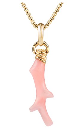 Женские кулон DAVID YURMAN бесцветного цвета по цене 72680 руб., арт. D13323 88BKO | Фото 1 Женские кулон DAVID YURMAN бесцветного цвета, арт. D13323 88BKO | Фото 1