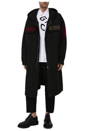 Мужские кожаные дерби GIVENCHY черного цвета по цене 71900 руб., арт. BH1031H0KF | Фото 2 Мужские кожаные дерби GIVENCHY черного цвета, арт. BH1031H0KF | Фото 2
