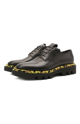 Мужские кожаные дерби GIVENCHY черного цвета по цене 71900 руб., арт. BH102ZH0KF | Фото 1 Мужские кожаные дерби GIVENCHY черного цвета, арт. BH102ZH0KF | Фото 1