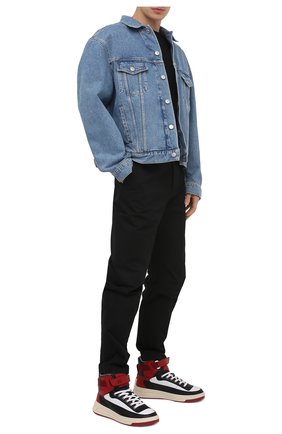 Мужские кожаные кеды babila mix ACNE STUDIOS разноцветного цвета по цене 35450 руб., арт. BD0151 | Фото 2 Мужские кожаные кеды babila mix ACNE STUDIOS разноцветного цвета, арт. BD0151 | Фото 2 (Материал внутренний: Текстиль; Подошва: Массивная)