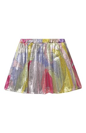Детская юбка с пайетками EMILIO PUCCI разноцветного цвета по цене 23950 руб., арт. 9O7060 | Фото 2 Детская юбка с пайетками EMILIO PUCCI разноцветного цвета, арт. 9O7060 | Фото 2