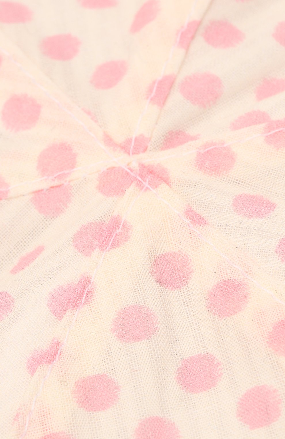 Детская хлопковая панама CATYA светло-розового цвета, арт. 115053 | Фото 3 (Материал: Текстиль, Хлопок; Региональные ограничения белый список (Axapta Mercury): RU)
