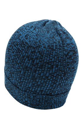 Детского хлопковая шапка CATYA синего цвета, арт. 115178 | Фото 2 (Материал: Текстиль, Хлопок; Региональные ограничения белый список (Axapta Mercury): RU)