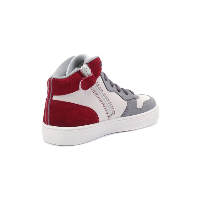 фото Кожаные кеды brunello cucinelli