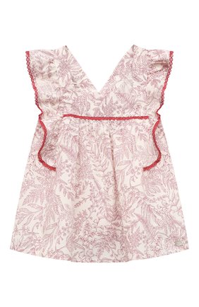 Детский хлопковый топ TARTINE ET CHOCOLAT красного цвета по цене 0 руб., арт. TS12001/12M | Фото 1 Детский хлопковый топ TARTINE ET CHOCOLAT красного цвета, арт. TS12001/12M | Фото 1 (Кросс-КТ НВ: Топ; Региональные ограничения белый список (Axapta Mercury): RU; Ростовка одежда: 12 мес | 80 см)
