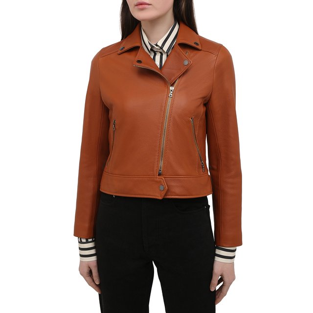 фото Кожаная куртка maslov