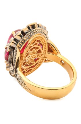 Женское кольцо antique QUEENSBEE золотого цвета, арт. 102317/11,71 | Фото 2 (Материал: Серебро; Региональные ограничения белый список (Axapta Mercury): RU)