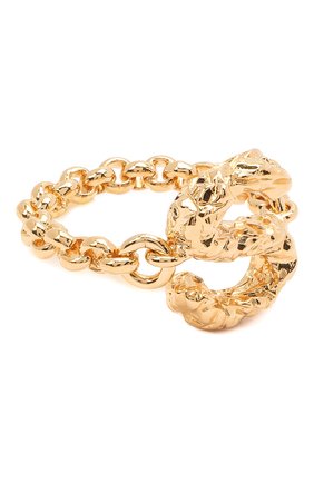 Женское кольцо alphabet s CHLOÉ золотого цвета по цене 21950 руб., арт. CHC21SFR0SCB7 | Фото 1 Женское кольцо alphabet s CHLOÉ золотого цвета, арт. CHC21SFR0SCB7 | Фото 1 (Материал: Металл)