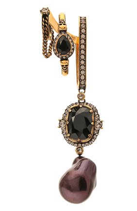 Женские моносерьга ALEXANDER MCQUEEN золотого цвета по цене 62100 руб., арт. 650463/I1211 | Фото 1 Женские моносерьга ALEXANDER MCQUEEN золотого цвета, арт. 650463/I1211 | Фото 1