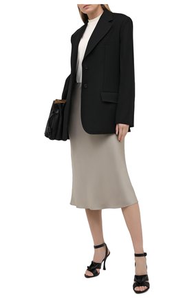 Женские кожаные босоножки atelier VALENTINO черного цвета по цене 78600 руб., арт. VW2S0BH0/XJQ | Фото 2 Женские кожаные босоножки atelier VALENTINO черного цвета, арт. VW2S0BH0/XJQ | Фото 2