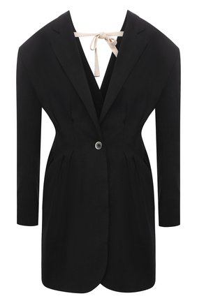 Женский жакет JACQUEMUS черного цвета по цене 75150 руб., арт. 211JA08/103990 | Фото 1 Женский жакет JACQUEMUS черного цвета, арт. 211JA08/103990 | Фото 1