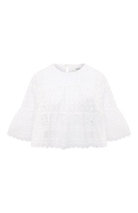 Женская хлопковая блузка ISABEL MARANT ETOILE белого цвета по цене 32550 руб., арт. HT2041-21P032E/TEVIKA | Фото 1 Женская хлопковая блузка ISABEL MARANT ETOILE белого цвета, арт. HT2041-21P032E/TEVIKA | Фото 1