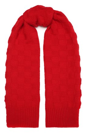 Женский шерстяной шарф BOTTEGA VENETA красного цвета по цене 66250 руб., арт. 653593/3V206 | Фото 1 Женский шерстяной шарф BOTTEGA VENETA красного цвета, арт. 653593/3V206 | Фото 1 (Материал: Шерсть)