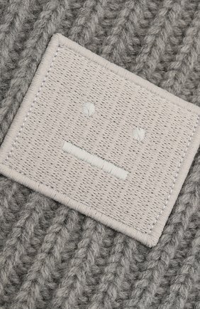 Женская шерстяная шапка ACNE STUDIOS серого цвета по цене 12600 руб., арт. C40135/W | Фото 3 Женская шерстяная шапка ACNE STUDIOS серого цвета, арт. C40135/W | Фото 3