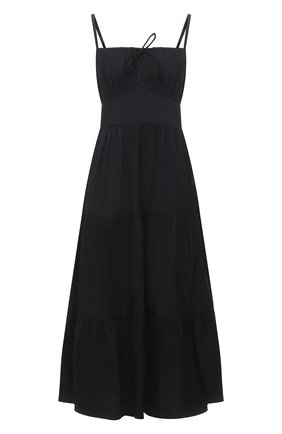 Женское хлопковое платье FAITHFULL THE BRAND черного цвета по цене 29550 руб., арт. FF1672-BLK | Фото 1 Женское хлопковое платье FAITHFULL THE BRAND черного цвета, арт. FF1672-BLK | Фото 1