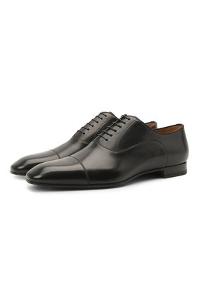 Мужские кожаные оксфорды greggo flat CHRISTIAN LOUBOUTIN черного цвета по цене 62400 руб., арт. 1150376/GREGG0 FLAT | Фото 1 Мужские кожаные оксфорды greggo flat CHRISTIAN LOUBOUTIN черного цвета, арт. 1150376/GREGG0 FLAT | Фото 1