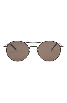 Женские солнцезащитные очки SAINT LAURENT черного цвета по цене 32500 руб., арт. SL 421 001 | Фото 4 Женские солнцезащитные очки SAINT LAURENT черного цвета, арт. SL 421 001 | Фото 4 (Тип очков: С/з; Очки форма: Круглые; Оптика Гендер: оптика-унисекс)